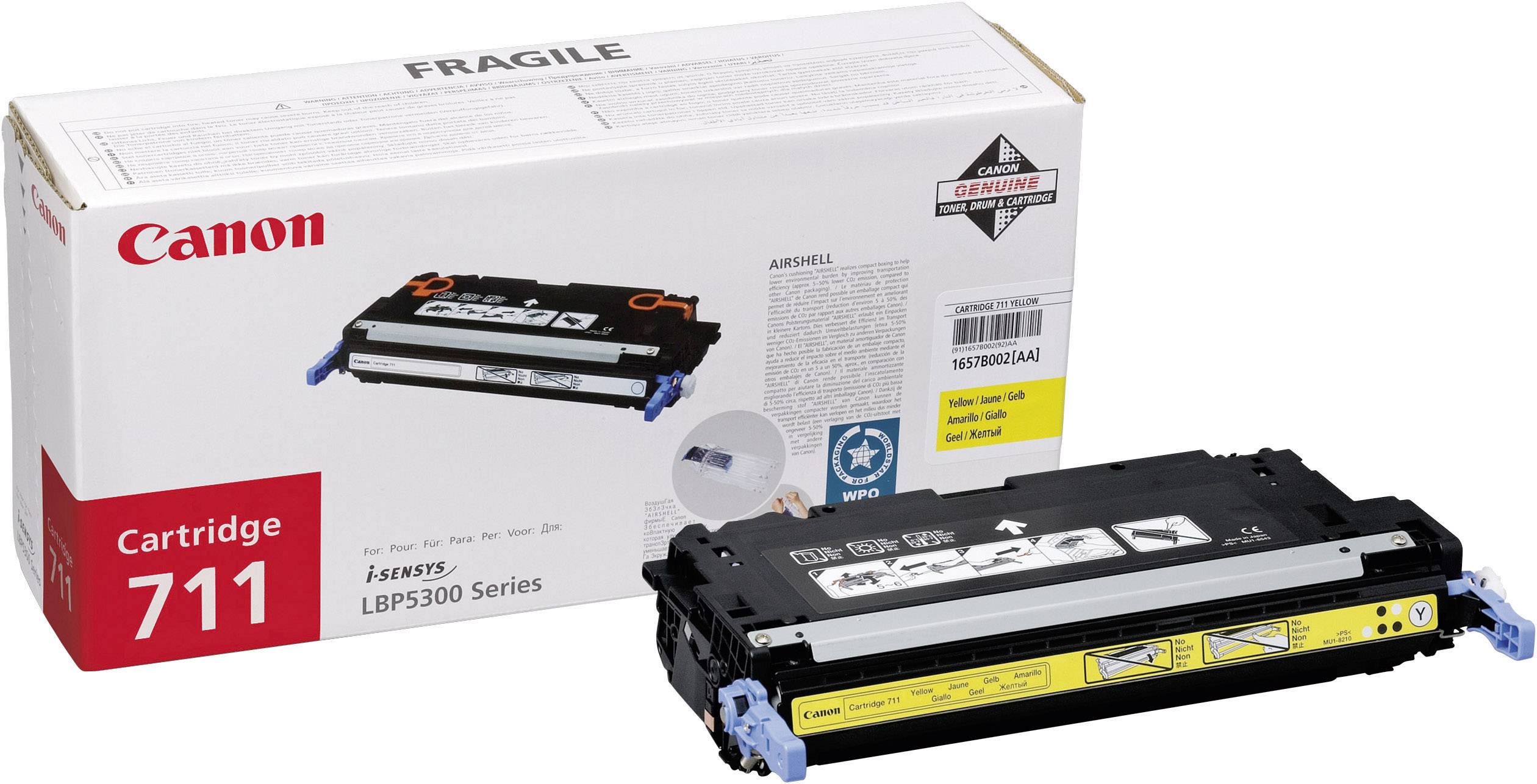 Canon 711 - Toner - 1x Gelb - 6000 Seiten (1657B002AA)-0