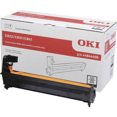 Confezione di un sostituto del tamburo stampante OKI per modelli C822/C831/C841, idoneo per Europa, Medio Oriente e Africa.