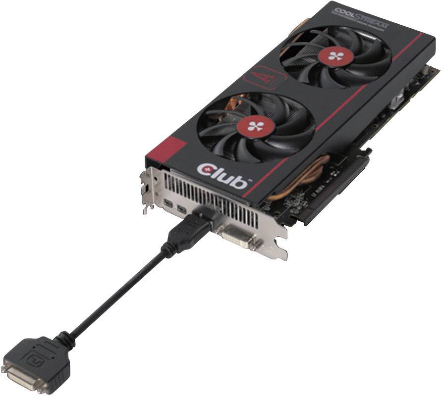 Scheda grafica con due ventole e connettore HDMI, adatta per processori grafici ad alte prestazioni in computer.
