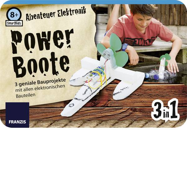 Kit esperimenti e pacchetti di apprendimento - Franzis Verlag 65212 SmartKids Adventure Elektronic Power Boot Kit da costruire da 8 anni - Kit esperimenti e pacchetti di apprendimento - Franzis Verlag 65212 SmartKids Adventure Elektronic Power Boot Kit da costruire da 8 anni -