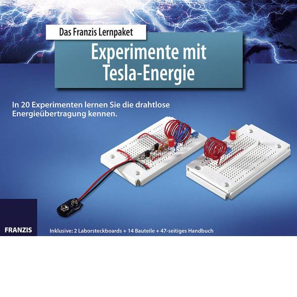 Kit esperimenti e pacchetti di apprendimento - Franzis Verlag 65201 Experimente mit Tesla-Energie Pacchetto di apprendimento da 14 anni - Kit esperimenti e pacchetti di apprendimento - Franzis Verlag 65201 Experimente mit Tesla-Energie Pacchetto di apprendimento da 14 anni -