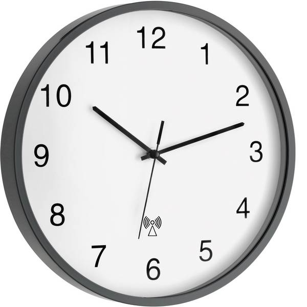 Orologi da parete - TFA 60.3511.10 Radiocontrollato Orologio da parete 302 mm x 40 mm Antracite - Orologi da parete - TFA 60.3511.10 Radiocontrollato Orologio da parete 302 mm x 40 mm Antracite -