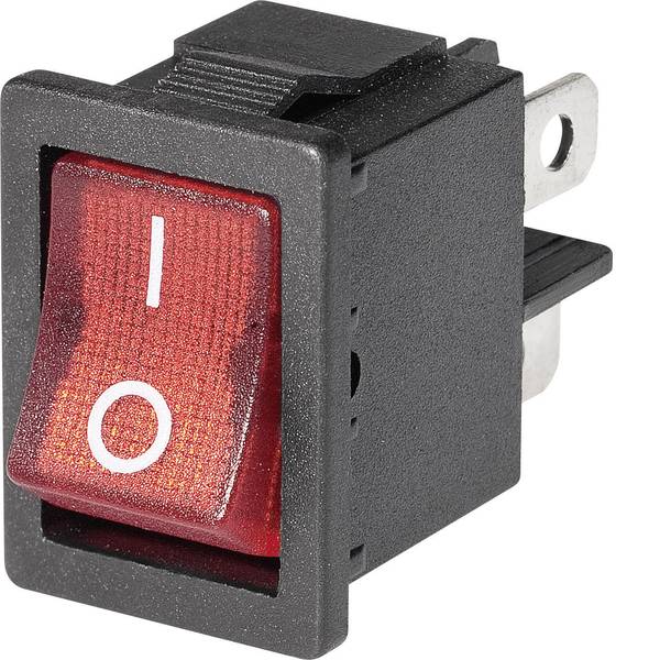 Interruttori per auto - Interruttore a bilanciere Mini-Wippenschalter MIRS-201C3 1xEin beleuchtet 1 pz. - Interruttori per auto - Interruttore a bilanciere Mini-Wippenschalter MIRS-201C3 1xEin beleuchtet 1 pz. -