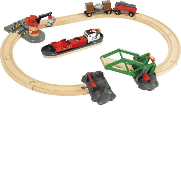 Trenini e binari per bambini - Brio Container Hafen Set 33061000 - Trenini e binari per bambini - Brio Container Hafen Set 33061000 -