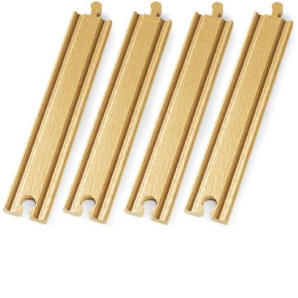 Trenini e binari per bambini - Brio BRIO 1/1 Gerade Gleise (D) 4 Stück 33341006 - Trenini e binari per bambini - Brio BRIO 1/1 Gerade Gleise (D) 4 Stück 33341006 -