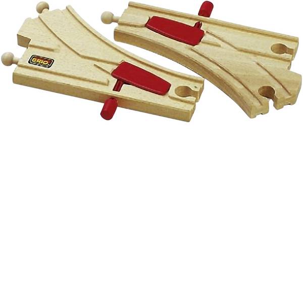 Trenini e binari per bambini - Brio BRIO Mechanisches Weichenpaar (L1/M1) 33344004 - Trenini e binari per bambini - Brio BRIO Mechanisches Weichenpaar (L1/M1) 33344004 -
