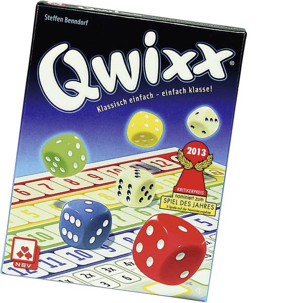 Giochi di società e per famiglie - NSV Qwixx - Klassisch einfach - einfach klasse! 8819908015 - Giochi di società e per famiglie - NSV Qwixx - Klassisch einfach - einfach klasse! 8819908015 -