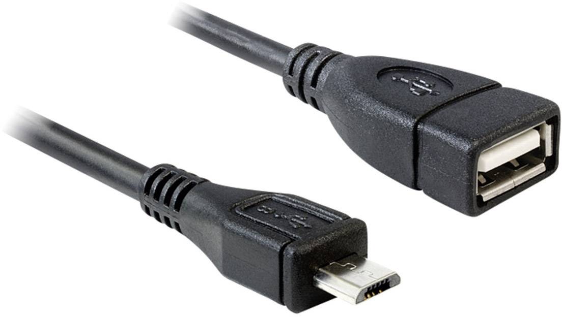 Delock USB-Kabel - Micro-USB Typ B (M) zu USB (W)-0