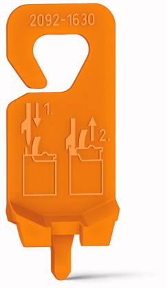 WAGO 2092-1630 Arancione 100 pz.