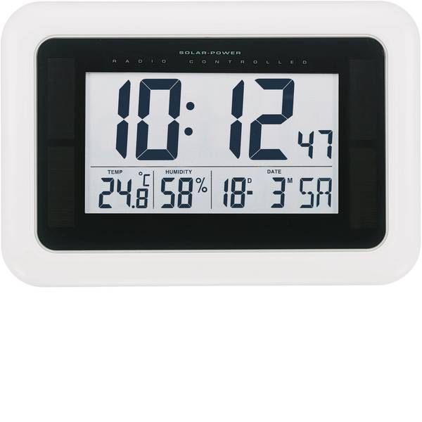 Orologi da parete - Solare, Radiocontrollato Orologio da parete Basetech KW-9101 280 mm x 190 mm x 23 mm Bianco - Orologi da parete - Solare, Radiocontrollato Orologio da parete Basetech KW-9101 280 mm x 190 mm x 23 mm Bianco -