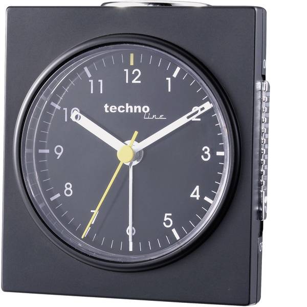 Sveglie - Techno Line Model Q schwarz Quarzo Sveglia Nero (opaco) Tempi di allarme 1 - Sveglie - Techno Line Model Q schwarz Quarzo Sveglia Nero (opaco) Tempi di allarme 1 -