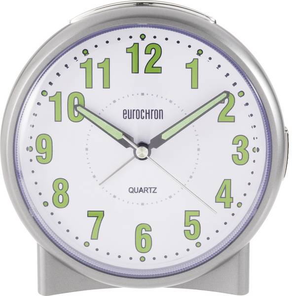 Sveglie - Eurochron S139C2 Quarzo Sveglia Argento - Sveglie - Eurochron S139C2 Quarzo Sveglia Argento -