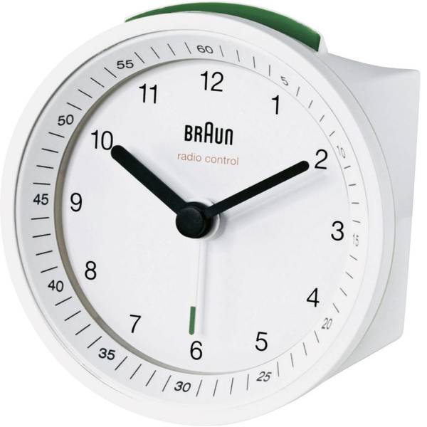 Sveglie - Braun 66010 Radiocontrollato Sveglia Bianco Tempi di allarme 1 - Sveglie - Braun 66010 Radiocontrollato Sveglia Bianco Tempi di allarme 1 -