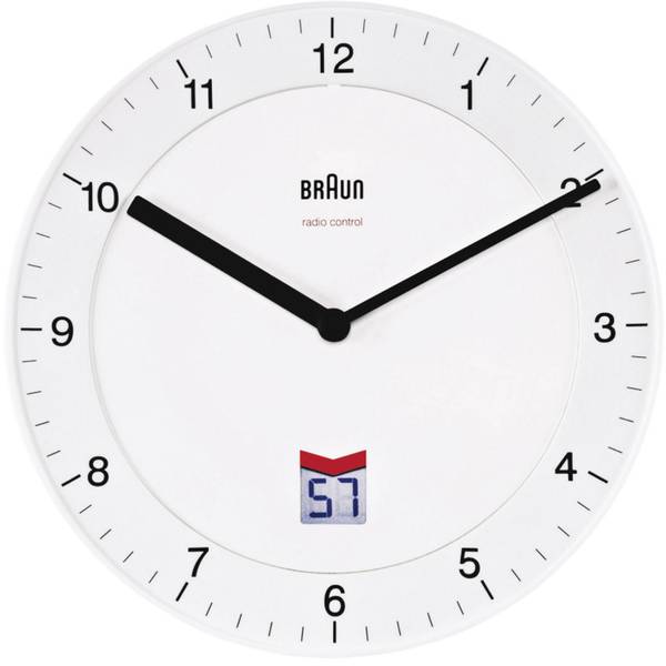 Orologi da parete - Braun BNC006 WHWH 66013 8 Radiocontrollato Orologio da parete 20 cm Bianco - Orologi da parete - Braun BNC006 WHWH 66013 8 Radiocontrollato Orologio da parete 20 cm Bianco -