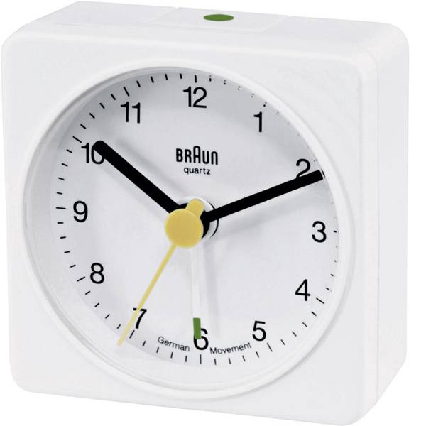 Sveglie - Braun 66001 Quarzo Sveglia Bianco Tempi di allarme 1 - Sveglie - Braun 66001 Quarzo Sveglia Bianco Tempi di allarme 1 -