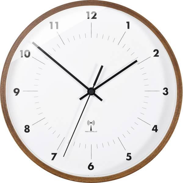 Orologi da parete - TFA 98.1097 Radiocontrollato Orologio da parete 25.5 cm x 5 cm Legno - Orologi da parete - TFA 98.1097 Radiocontrollato Orologio da parete 25.5 cm x 5 cm Legno -