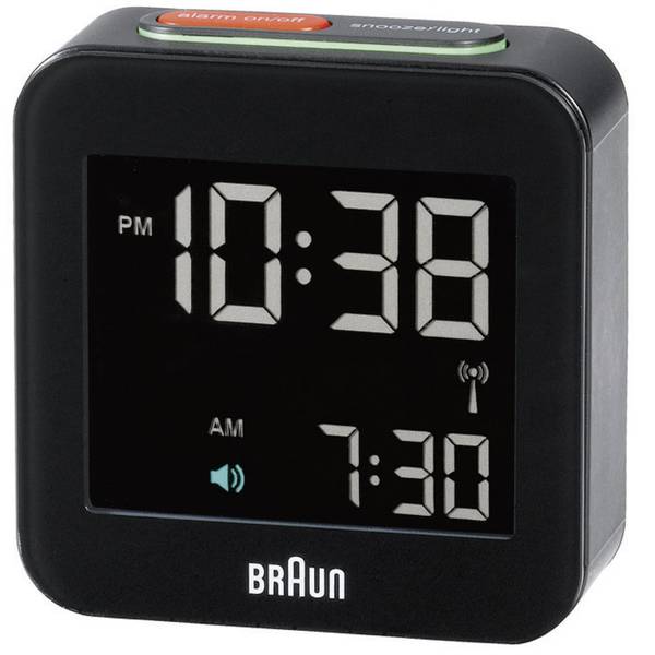 Sveglie - Braun 66015 Radiocontrollato Sveglia Nero - Sveglie - Braun 66015 Radiocontrollato Sveglia Nero -