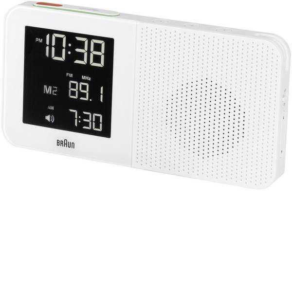 Sveglie - Braun 66022 Radiocontrollato Sveglia Bianco Tempi di allarme 1 - Sveglie - Braun 66022 Radiocontrollato Sveglia Bianco Tempi di allarme 1 -