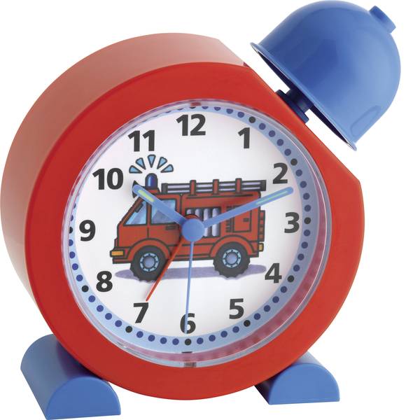 Orologi per bambini - Sveglia per bambini Sveglia al quarzo vigili del fuoco TFA - Orologi per bambini - Sveglia per bambini Sveglia al quarzo vigili del fuoco TFA -