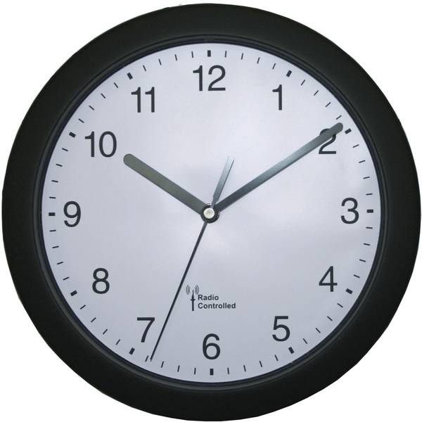Orologi da parete - EUROTIME 56785 Radiocontrollato Orologio da parete 25 cm x 3.8 cm Nero - Orologi da parete - EUROTIME 56785 Radiocontrollato Orologio da parete 25 cm x 3.8 cm Nero -