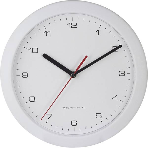 Orologi da parete - EUROTIME 56786 Radiocontrollato Orologio da parete 25 cm x 3.8 cm Bianco - Orologi da parete - EUROTIME 56786 Radiocontrollato Orologio da parete 25 cm x 3.8 cm Bianco -