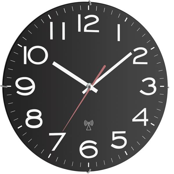 Orologi da parete - TFA 60.3509 Radiocontrollato Orologio da parete 300 mm x 40 mm Nero - Orologi da parete - TFA 60.3509 Radiocontrollato Orologio da parete 300 mm x 40 mm Nero -