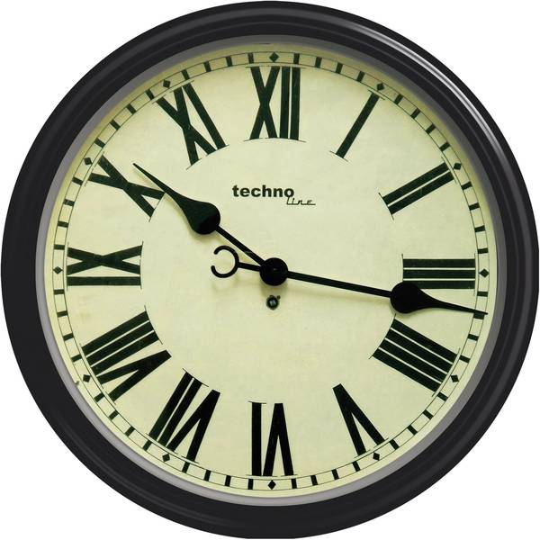 Orologi da parete - Techno Line WT 7050 Quarzo Orologio da parete 50 cm x 13 cm Nero - Orologi da parete - Techno Line WT 7050 Quarzo Orologio da parete 50 cm x 13 cm Nero -