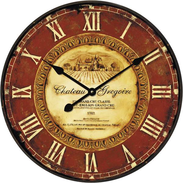 Orologi da parete - Techno Line WT 1511 Orologio da parete Marrone - Orologi da parete - Techno Line WT 1511 Orologio da parete Marrone -