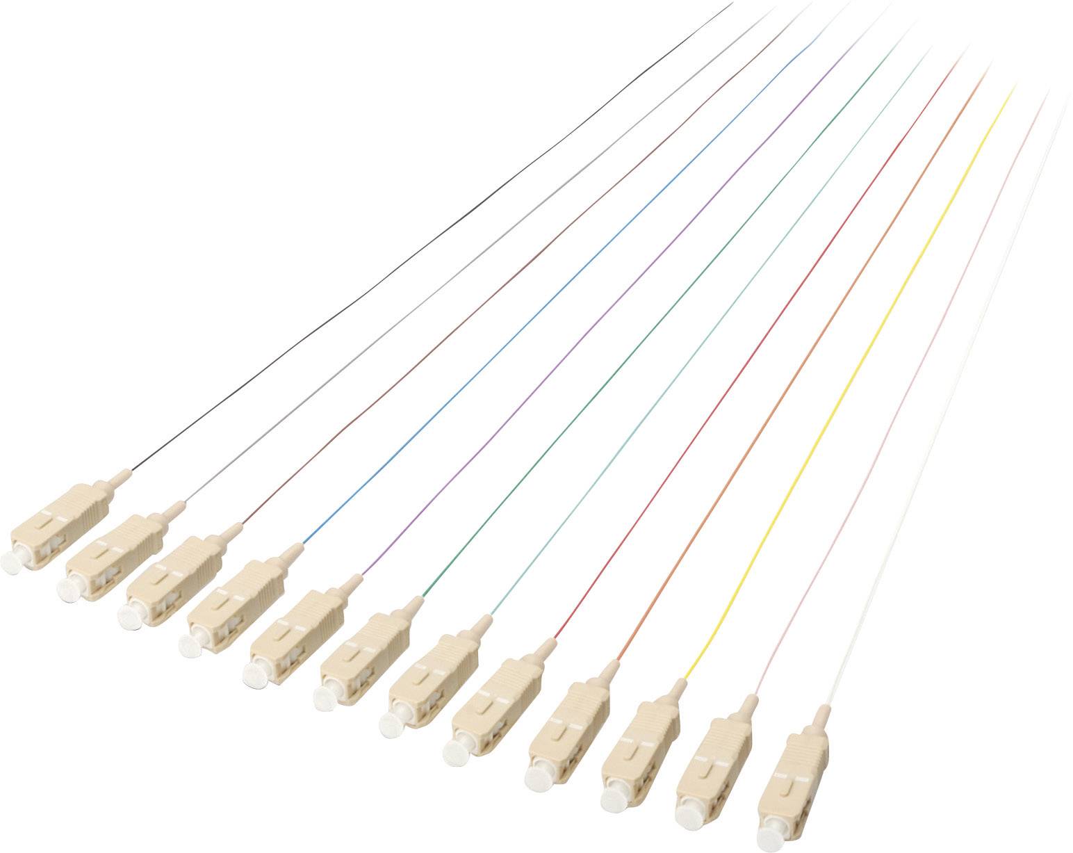 Digitus DK-25221-02 Fibra ottica Fibra ottica Cavo [1x Spina SC - 1x Estremità aperta] 50/125 µ Multimode OM2 2.00 m