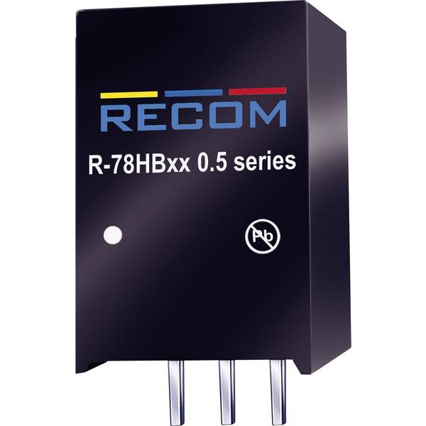 Recom r 78hb6.5-0.5 convertitore dc/dc da circuito stampato 72 v/dc 6.5 0.5