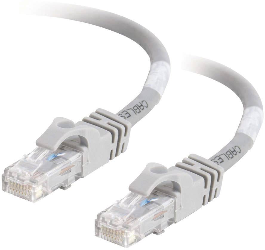 C2G 83367 RJ45 Cavo di rete, cavo patch CAT 6 U/UTP 1.50 m Grigio 1 pz.