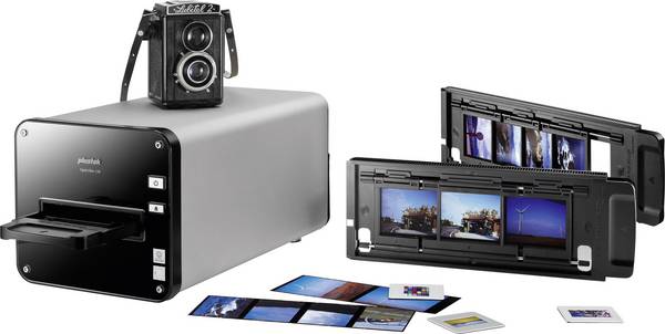 Plustek OpticFilm 120 Scanner per diapositive, Scanner per negativi 5300 x 5300 dpi Rimuove polvere e graffi: Harware Pellicole formato medio