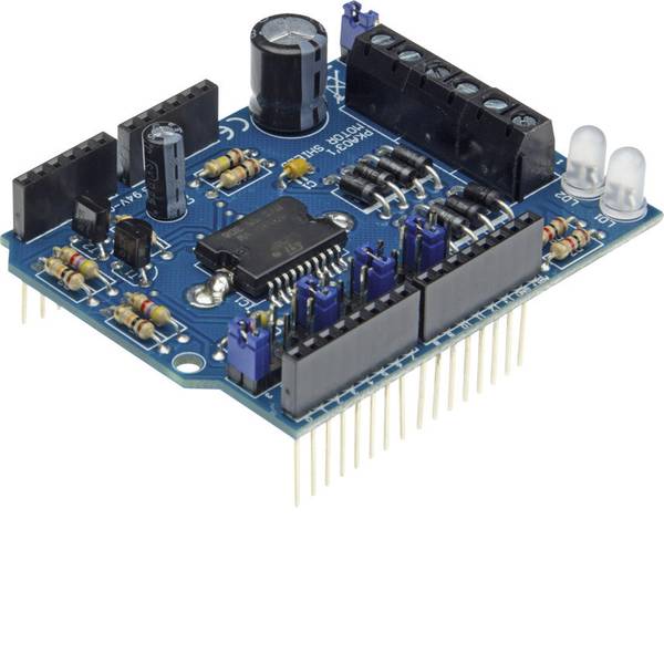 Shield e moduli aggiuntivi HAT per Arduino - Motor e Power in kit da montare Velleman KA03 Adatto per (scheda): Arduino UNO - Shield e moduli aggiuntivi HAT per Arduino - Motor e Power in kit da montare Velleman KA03 Adatto per (scheda): Arduino UNO -