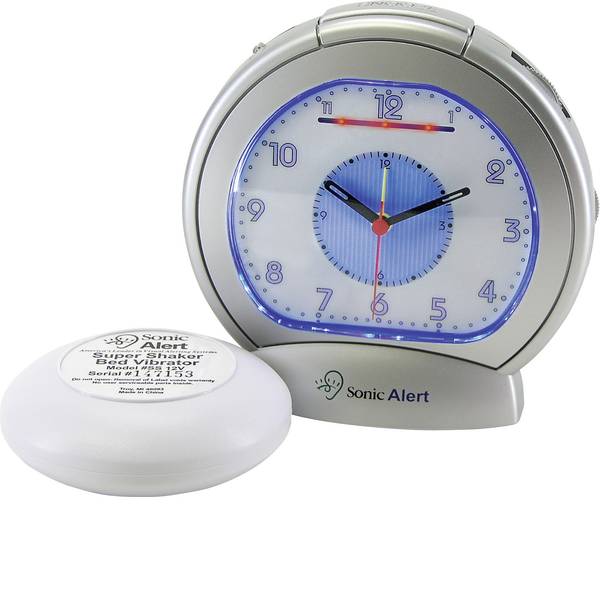 Sveglie - Geemarc SBA475SS-VDE Quarzo Sveglia Grigio Tempi di allarme 1 - Sveglie - Geemarc SBA475SS-VDE Quarzo Sveglia Grigio Tempi di allarme 1 -