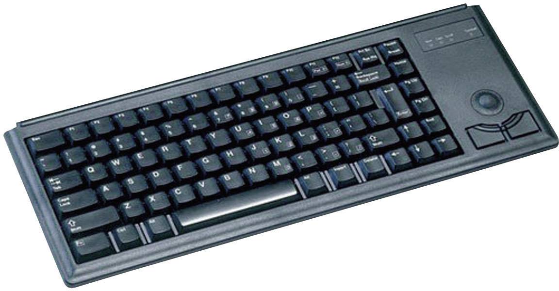 CHERRY G84-4400LPBGB-2 + Trackball Tastatur schwarz 2xPS/2 (GB)(EN)-0