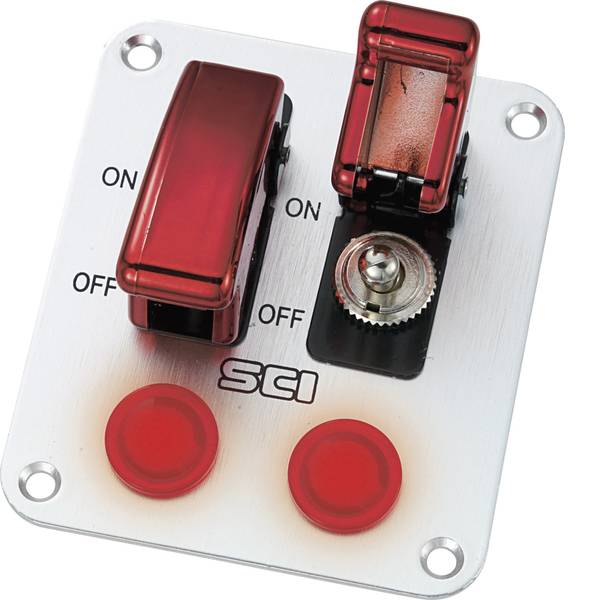 Interruttori per auto - TRU COMPONENTS Pannello di comando per auto TC-R18-P2A 12 V/DC 20 A 1 x Off / On Permanente 1 pz. - Interruttori per auto - TRU COMPONENTS Pannello di comando per auto TC-R18-P2A 12 V/DC 20 A 1 x Off / On Permanente 1 pz. -