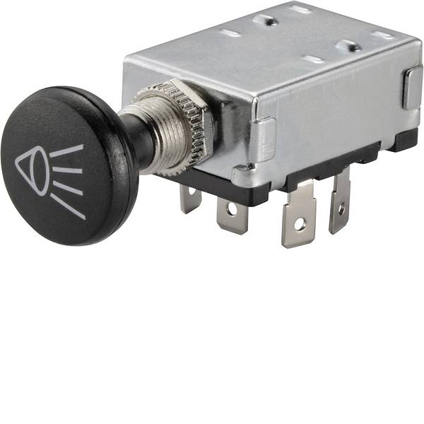Interruttori per auto - TRU COMPONENTS Interruttore tira spingi per auto TC-A3-20B-SQ 12 V/DC 30 A 2 x Off / On / On Permanente 1 pz. - Interruttori per auto - TRU COMPONENTS Interruttore tira spingi per auto TC-A3-20B-SQ 12 V/DC 30 A 2 x Off / On / On Permanente 1 pz. -