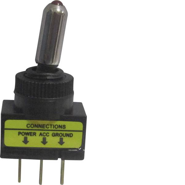 Interruttori per auto - TRU COMPONENTS Interruttore a leva per auto TC-R13-61L2 ILLUMINATED RED 12 V/DC 20 A 1 x Off / On Permanente 1 pz. - Interruttori per auto - TRU COMPONENTS Interruttore a leva per auto TC-R13-61L2 ILLUMINATED RED 12 V/DC 20 A 1 x Off / On Permanente 1 pz. -