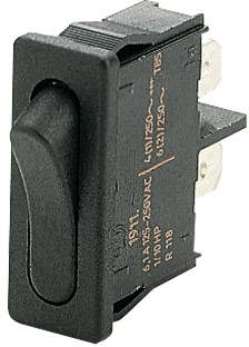 Marquardt 1911.1102 Interruttore a bilanciere 1911.1102 250 V/AC 6 A 1 x Off / On Permanente 1 pz.