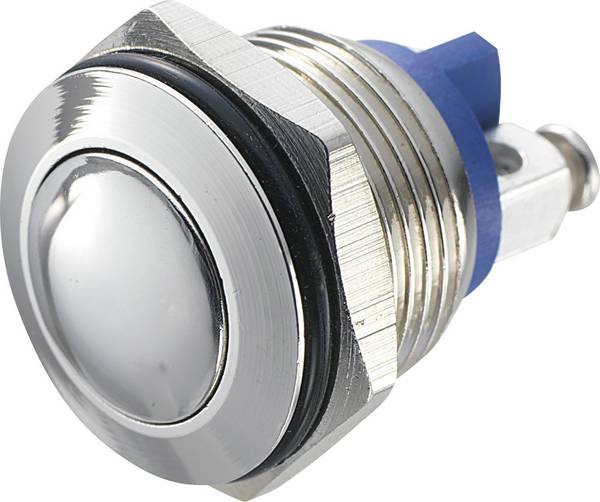 TRU COMPONENTS 701271 GQ 16B-N Pulsante antivandalo 48 V/DC 2 A 1x Off / (On) Momentaneo IP65 1 pz.