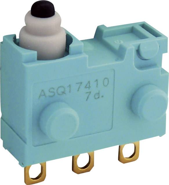 Panasonic ASQ17410J Microinterruttore ASQ17410J 30 V/DC 0.1 A 1 x On / (On) Momentaneo 1 pz.