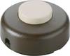 interBär 5062-509.01 Interruttore a pedale Marrone, Beige 1 x Off / On 2 A 1 pz.