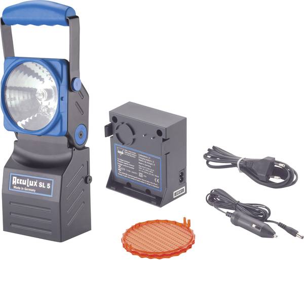 Torce con batterie ricaricabili - AccuLux 456481 Lampada portatile a batteria SL 5 Nero, Blu LED 4 h - Torce con batterie ricaricabili - AccuLux 456481 Lampada portatile a batteria SL 5 Nero, Blu LED 4 h -