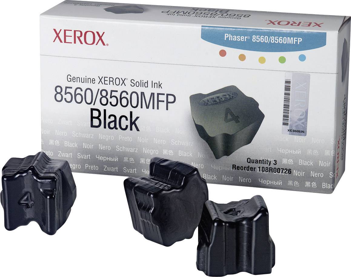 XEROX PH 8560 SOLID INK NERO 3PZ **-0