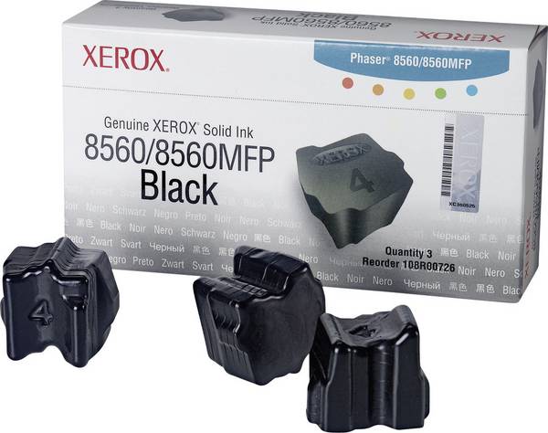 XEROX PH 8560 SOLID INK NERO 3PZ  **