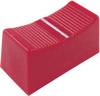 Cliff CP3275 CP3275 Manopola per potenziometro a slitta Rosso (L x L x A) 23 x 11 x 11 mm 1 pz.