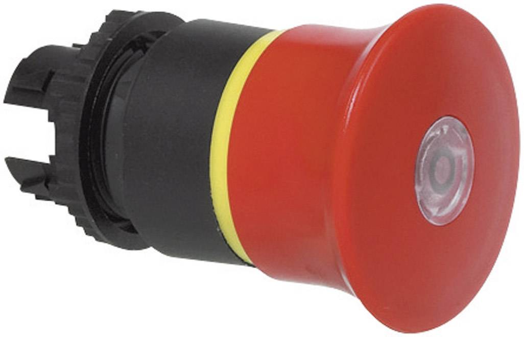 BACO L22DN10 Interruttore di arresto di emergenza Anello frontale in plastica, nero, con indicazione di stato IP69K 1 pz.