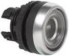 BACO BAL21AA00 L21AA00 Pulsante Anello frontale in plastica, cromato, Piatto Incolore 1 pz.