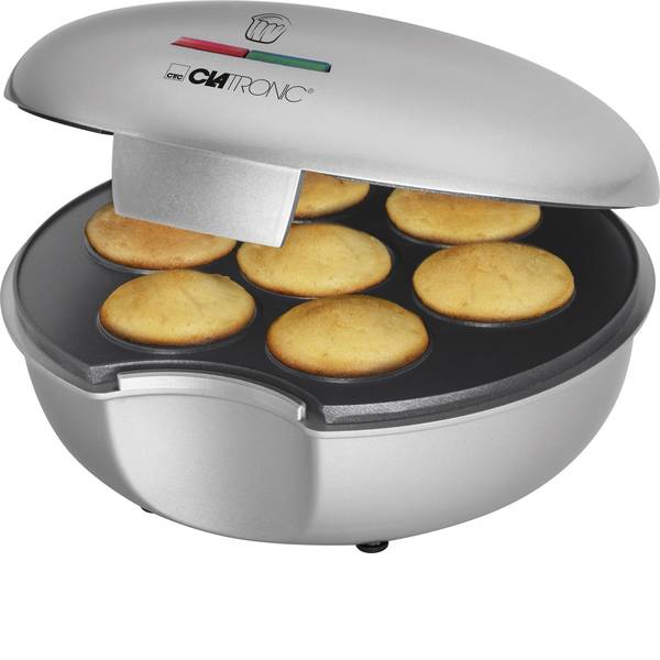 Macchine per cialde - Clatronic MM3496 Muffin Maker Argento, Nero - Macchine per cialde - Clatronic MM3496 Muffin Maker Argento, Nero -