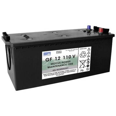 GNB Sonnenschein GF 12 110 V Batteria al piombo 12 V 110 Ah Piombo-gel (L x A x P) 513 x 219 x 223 mm Terminali conici E-0